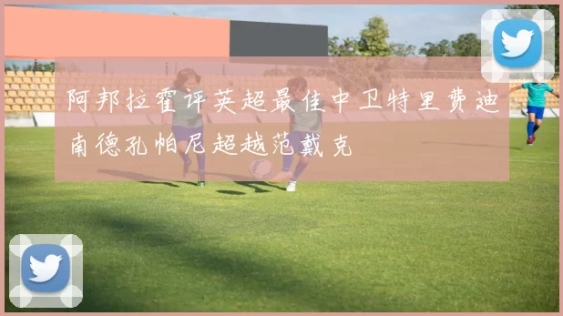 阿邦拉霍评英超最佳中卫特里费迪南德孔帕尼超越范戴克